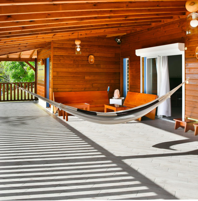BalaDio, hotel Martinique : terrasse détente